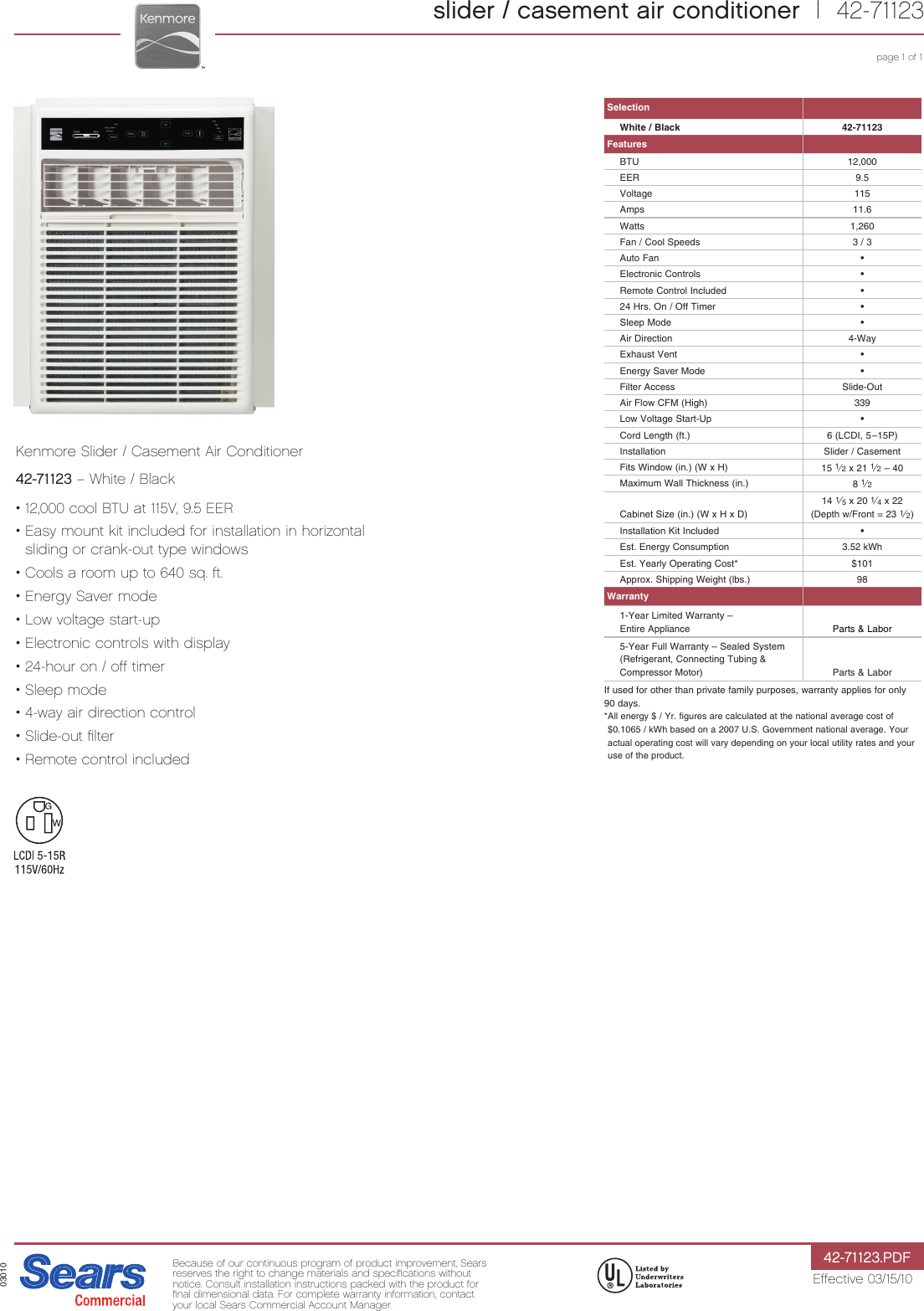 Vertical Window Air Conditioner Sears | Sante Blog