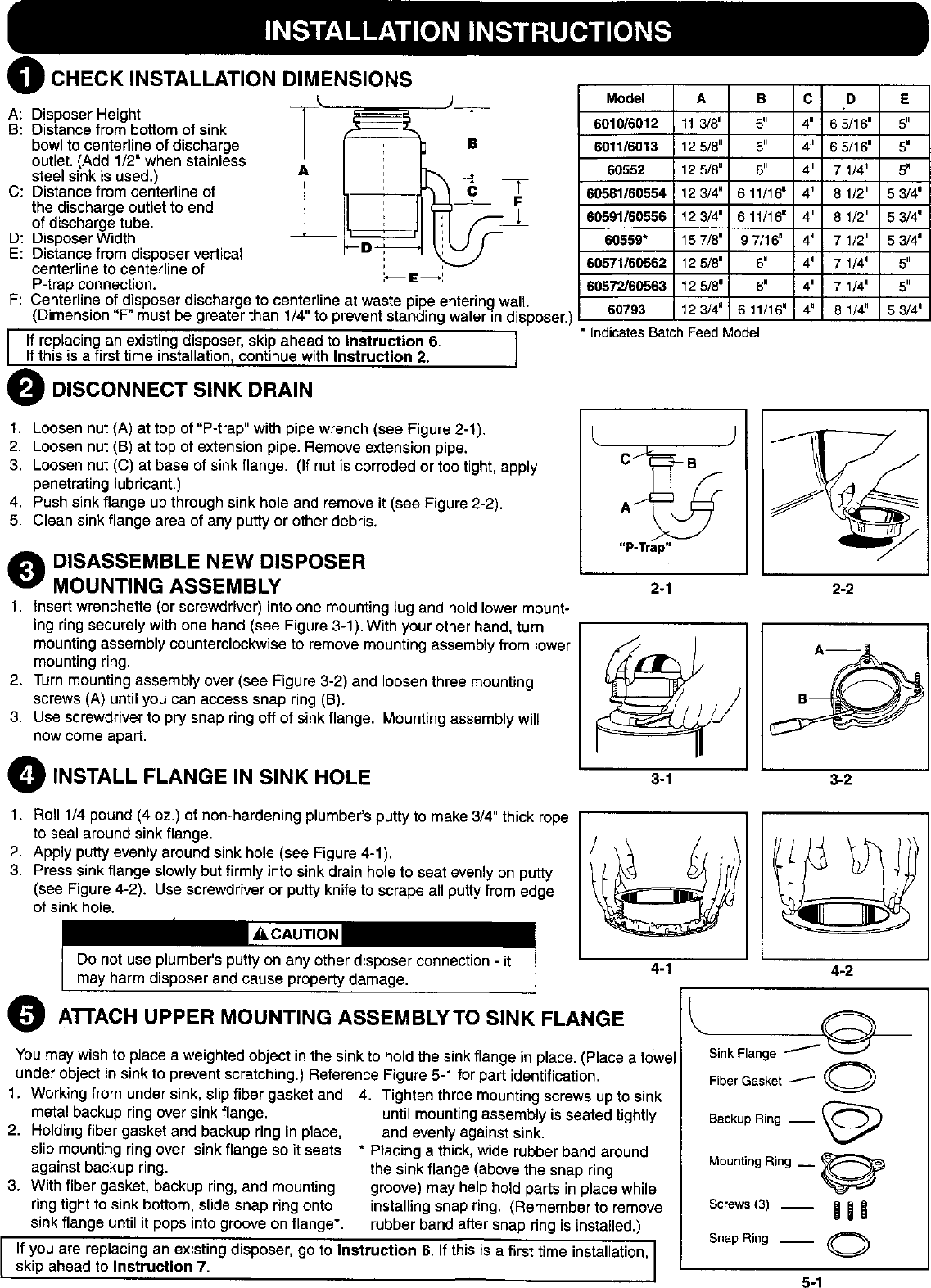 Page 2 of 8 - Kenmore Kenmore-Kenmore-1-2-Hp-Garbage-Disposal-Specifications-  Kenmore-kenmore-1-2-hp-garbage-disposal-specifications