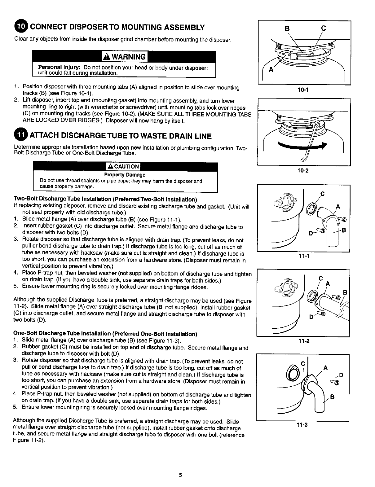 Kenmore 1 2 Hp Garbage Disposal Specifications