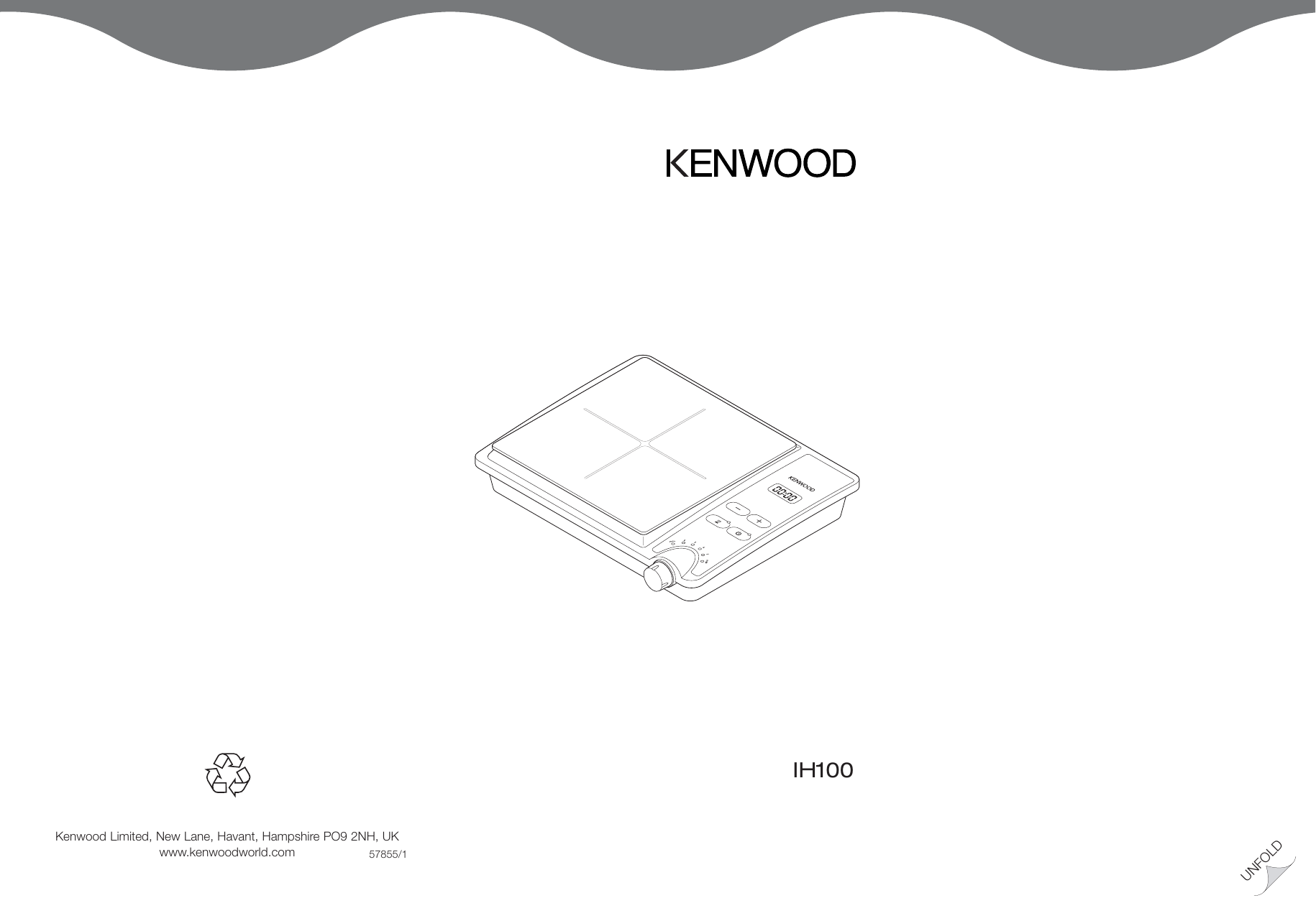 Page 1 of 7 - Kenwood IH100 57855 English Pocket Book User Manual  To The Aac085df-05d2-4646-98fc-b33287053d17