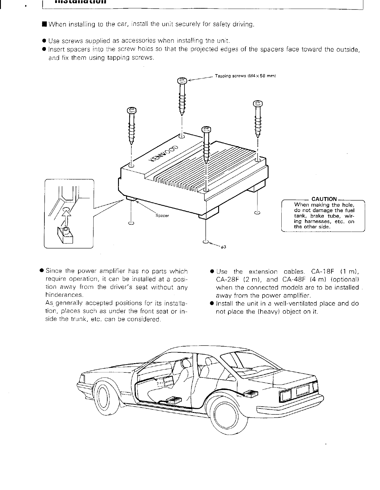 Page 5 of 5 - Kenwood Kenwood-Kac-720-Owner-S-Manual