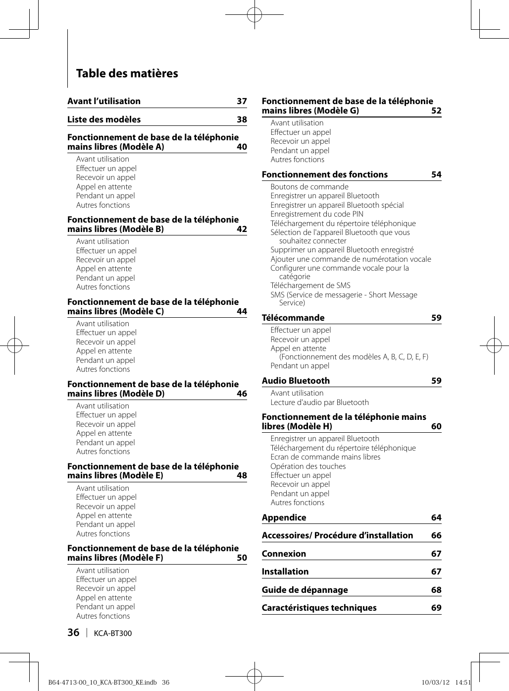 Kenwood Kca Bt300 Users Manual B64 4713 0010kca Bt300keindb