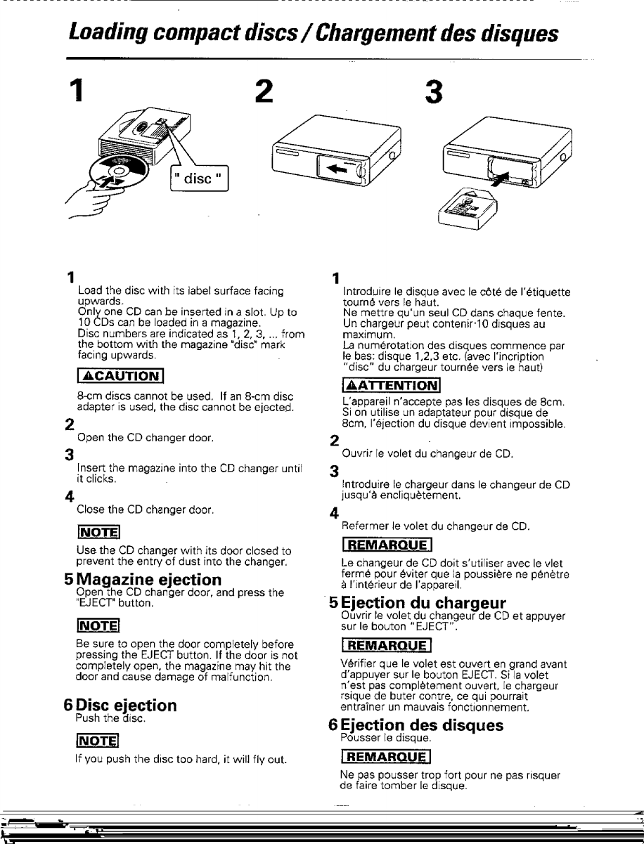 Page 2 of 12 - Kenwood Kenwood-Kdc-C504-Owner-S-Manual KDC-C604 KDC-C504