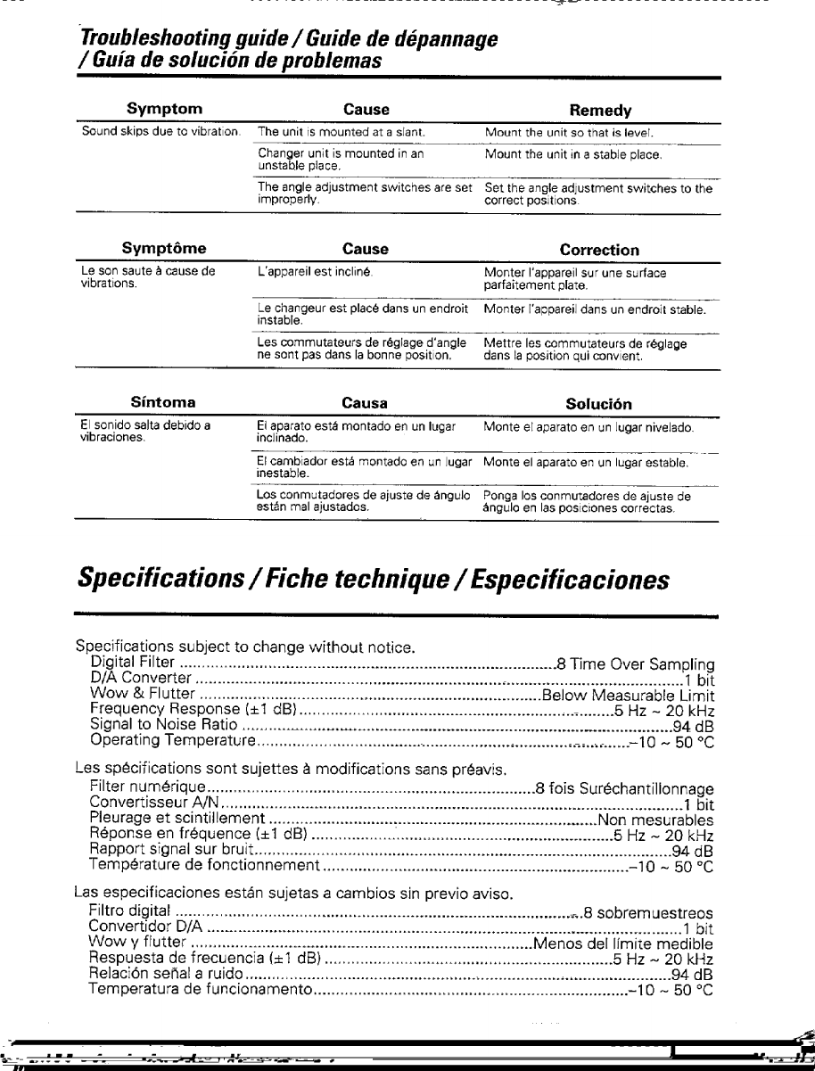 Page 3 of 12 - Kenwood Kenwood-Kdc-C504-Owner-S-Manual KDC-C604 KDC-C504