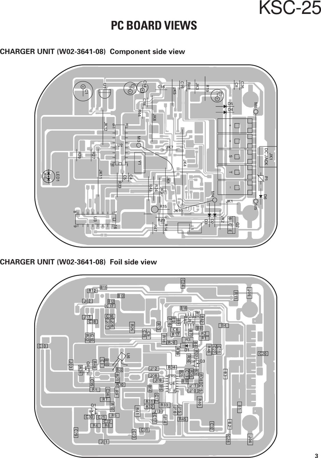 Kenwood Battery Charger Ksc 25 Users Manual 25(K)