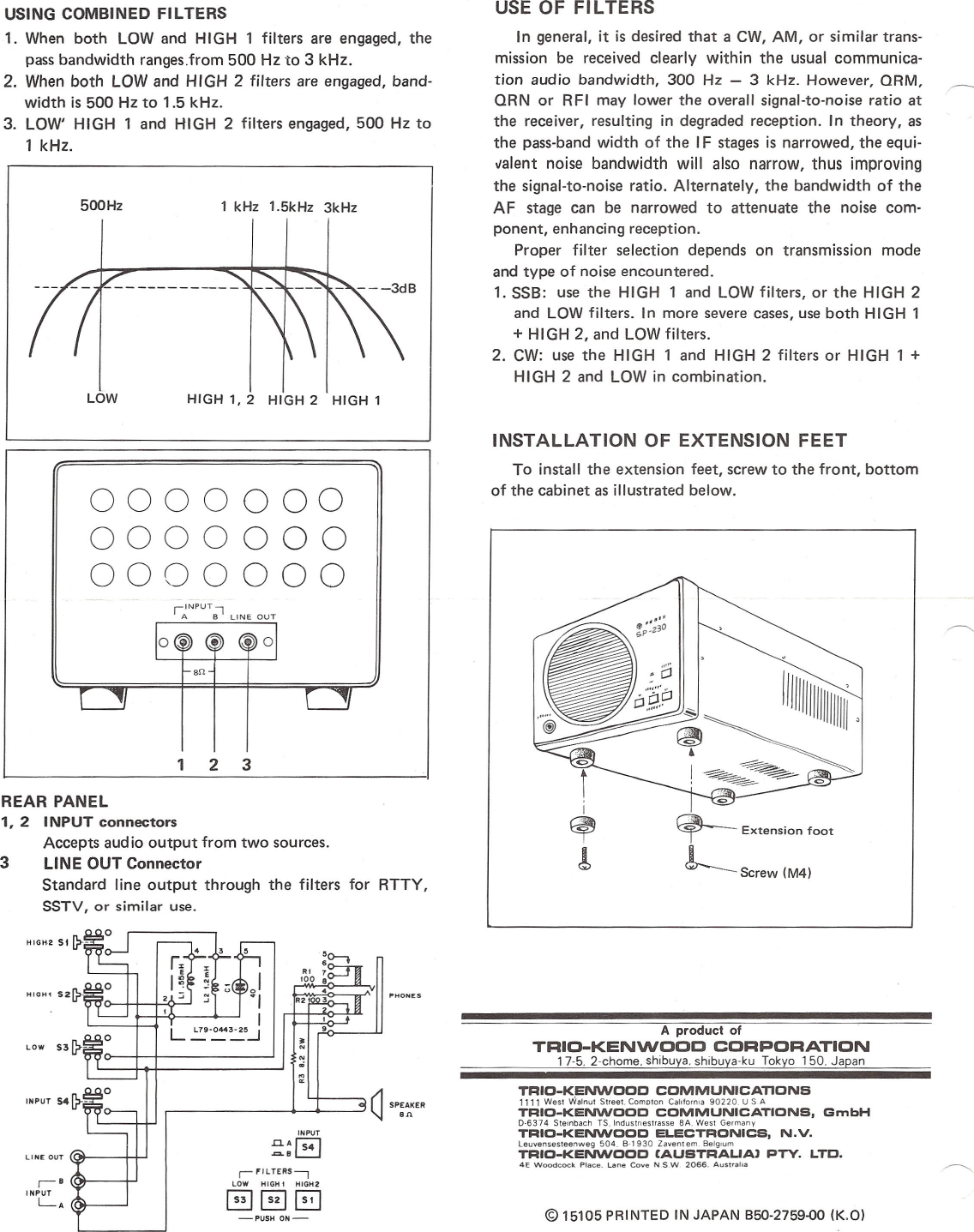 Page 2 of 2 - Kenwood Kenwood-Kenwood-Car-Speaker-Sp-230-Users-Manual-  Kenwood-kenwood-car-speaker-sp-230-users-manual