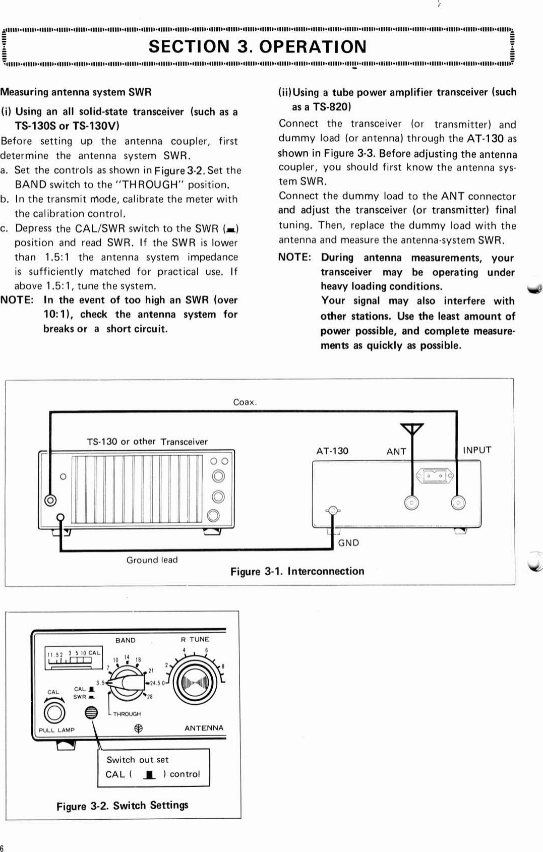 Page 6 of 12 - Kenwood Kenwood-Kenwood-Car-Stereo-System-At-130-Users-Manual- Antenna Tuner AT-130 Instruction Manual  Kenwood-kenwood-car-stereo-system-at-130-users-manual