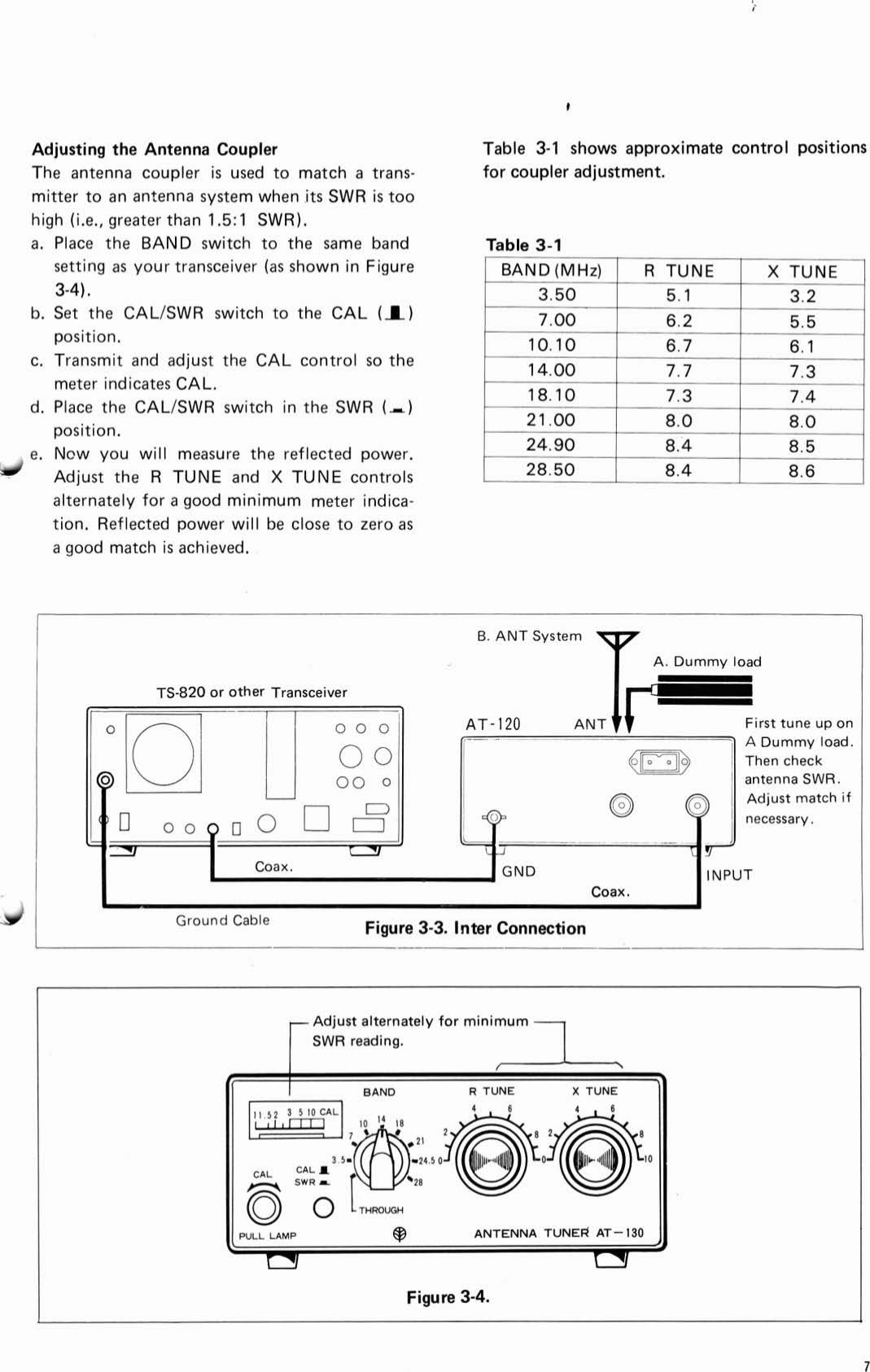 Page 7 of 12 - Kenwood Kenwood-Kenwood-Car-Stereo-System-At-130-Users-Manual- Antenna Tuner AT-130 Instruction Manual  Kenwood-kenwood-car-stereo-system-at-130-users-manual