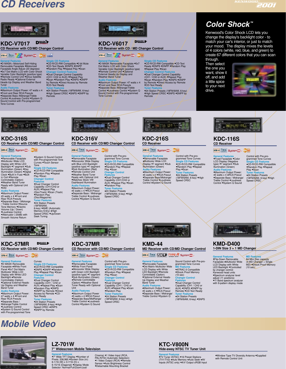 Page 3 of 8 - Kenwood Kenwood-Kenwood-Car-Stereo-System-Kdc-9017-Users-Manual-  Kenwood-kenwood-car-stereo-system-kdc-9017-users-manual