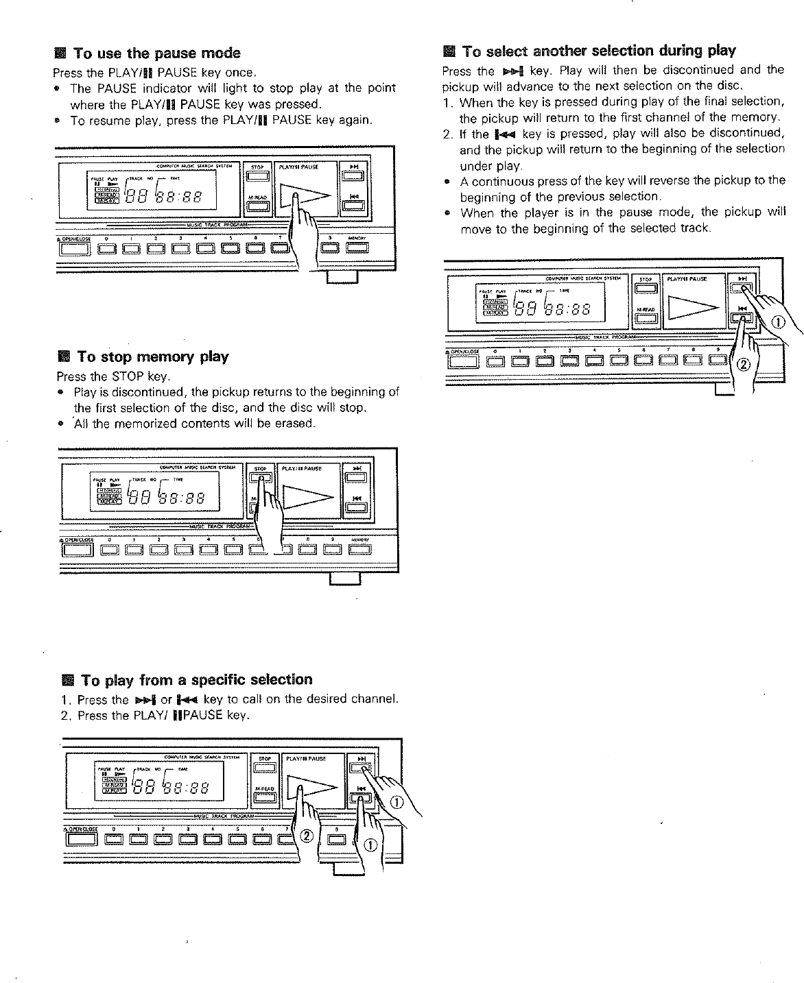 Page 8 of 12 - Kenwood Kenwood-Kenwood-Dp-770-Users-Manual-  Kenwood-kenwood-dp-770-users-manual