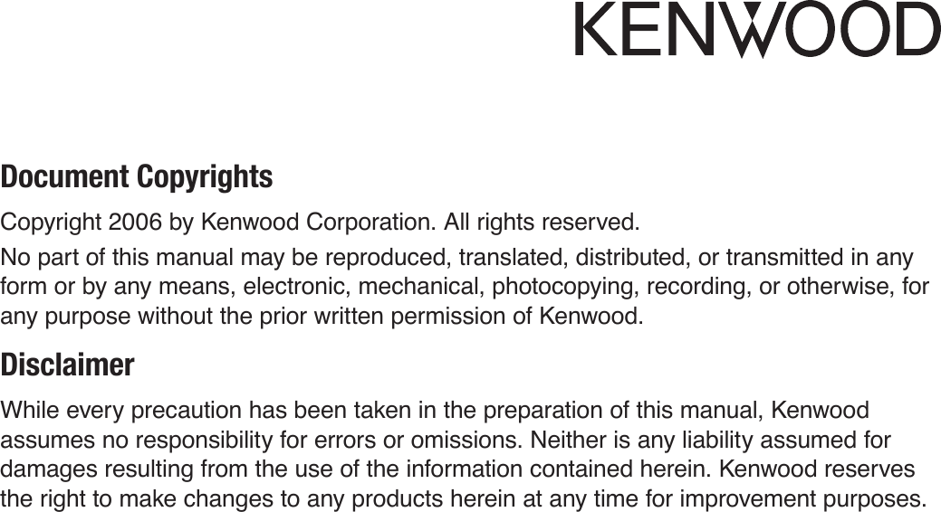 Kenwood Marine Radio 762G Users Manual 110