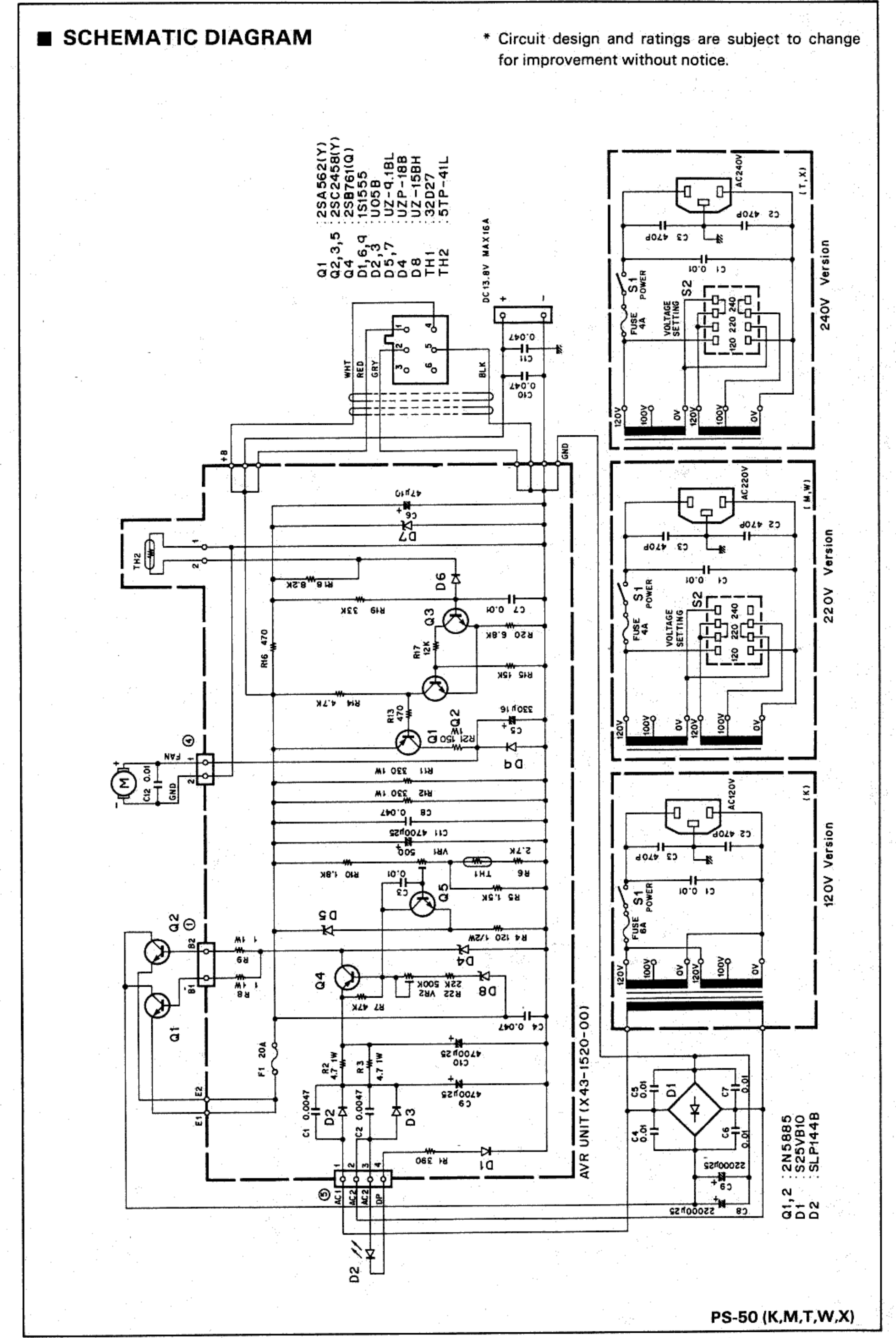 Page 4 of 4 - Kenwood Kenwood-Kenwood-Power-Supply-Ps-50-Users-Manual- PS-50 Instruction Manual  Kenwood-kenwood-power-supply-ps-50-users-manual