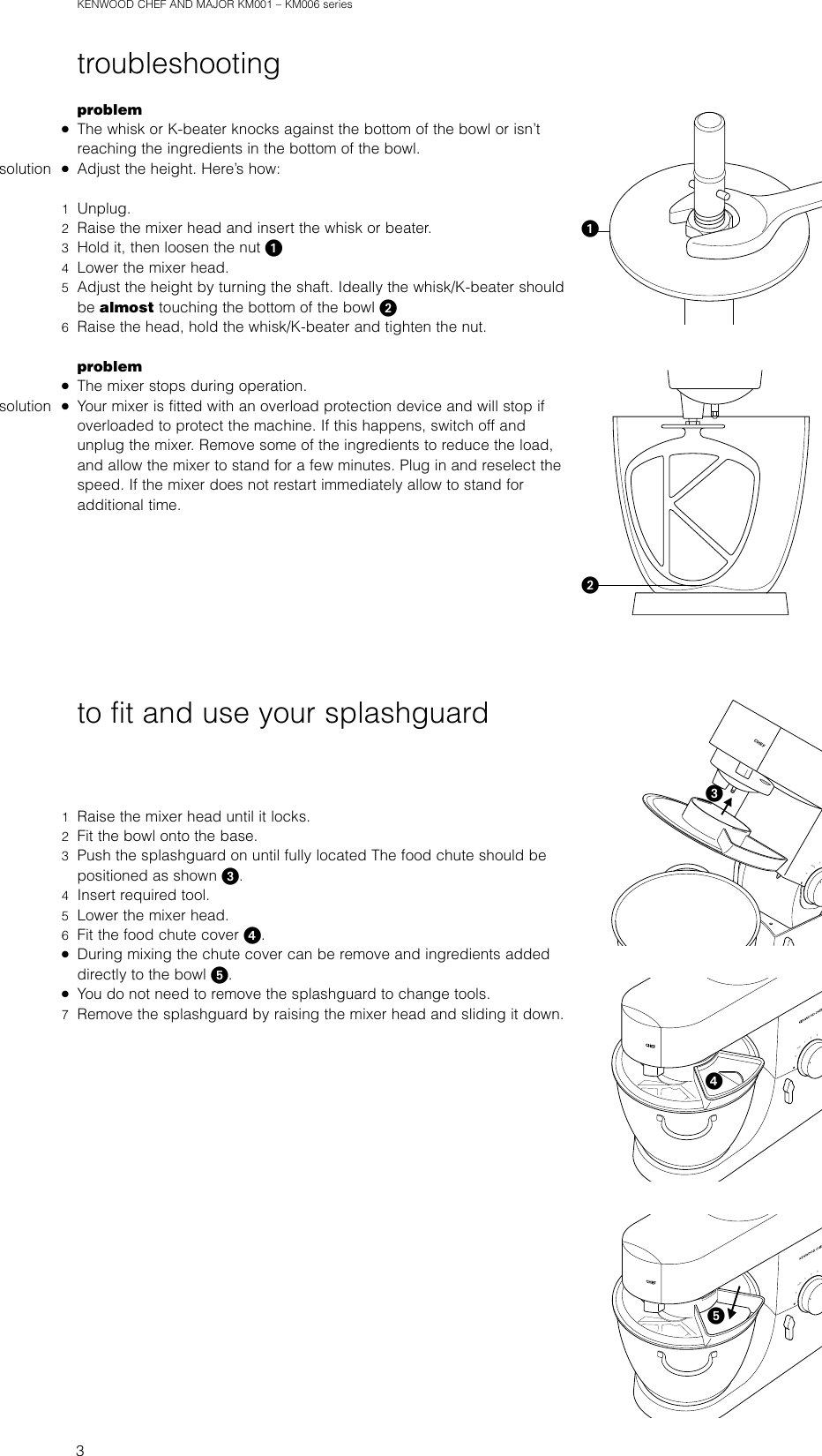 Page 4 of 10 - Kenwood Kenwood-Km001-Users-Manual- 88907 KM001/002/005/005 English  Kenwood-km001-users-manual