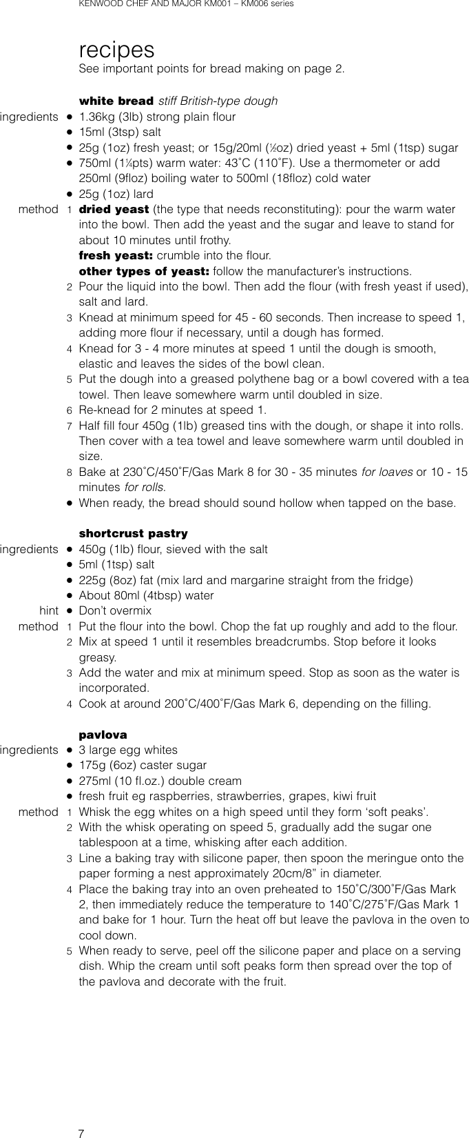 Page 8 of 10 - Kenwood Kenwood-Km001-Users-Manual- 88907 KM001/002/005/005 English  Kenwood-km001-users-manual