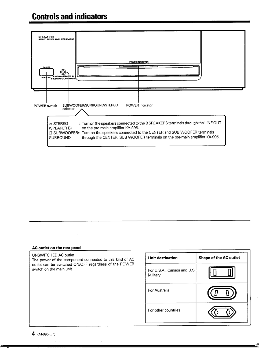 Page 4 of 8 - Kenwood Kenwood-Km-895-Owner-S-Manual KM-895