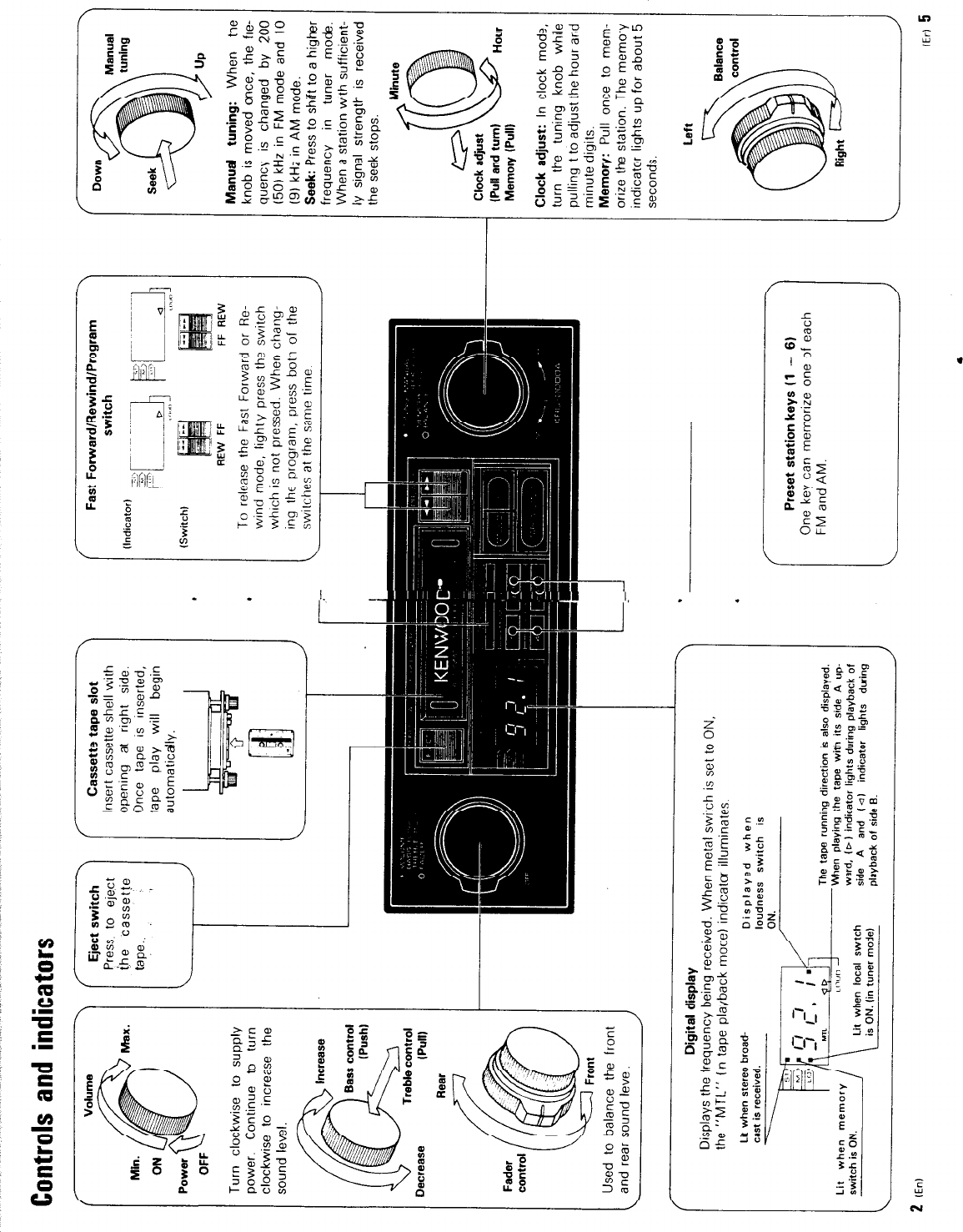 Page 2 of 6 - Kenwood Kenwood-Krc-2000A-Owner-S-Manual KRC-2000A