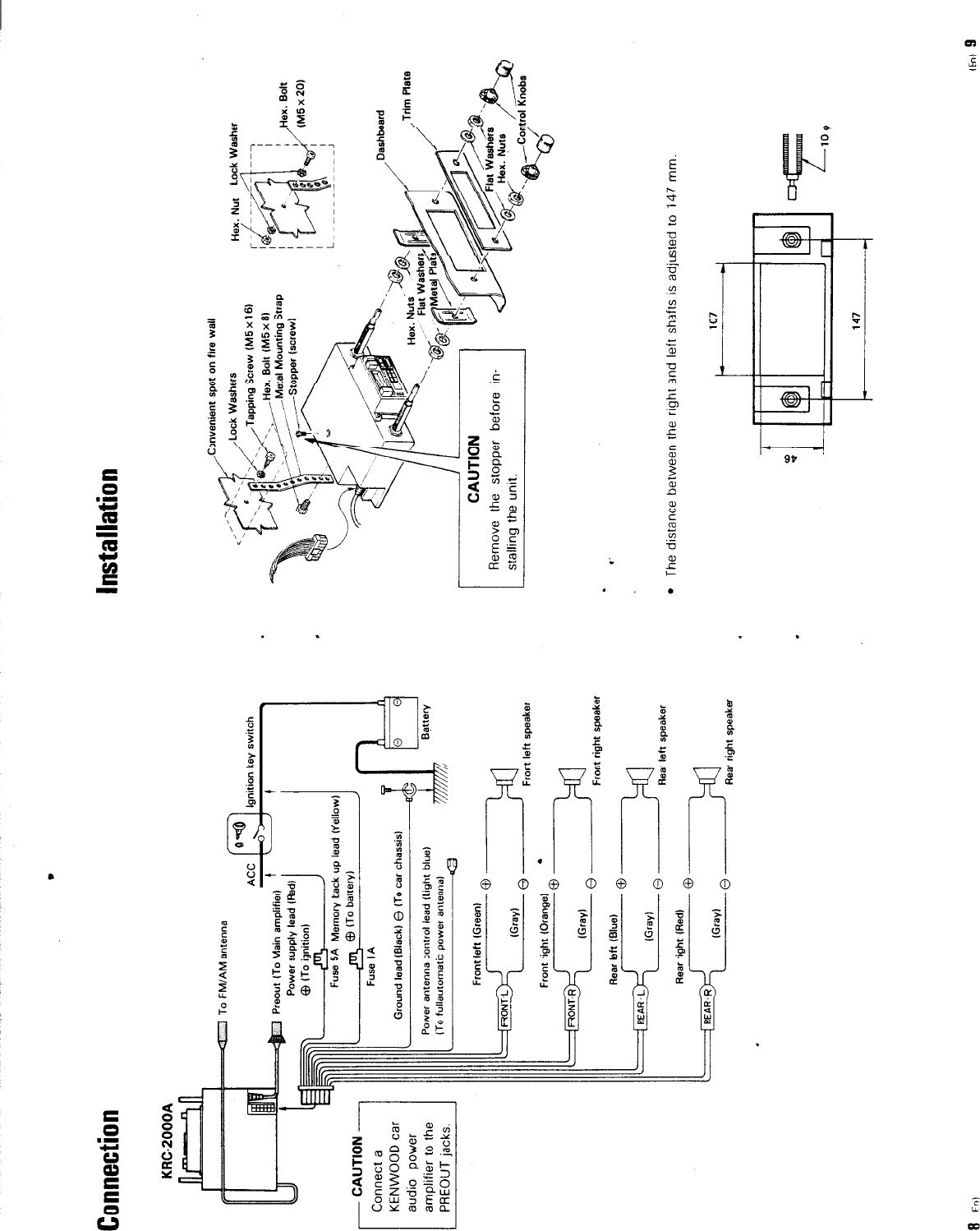 Page 5 of 6 - Kenwood Kenwood-Krc-2000A-Owner-S-Manual KRC-2000A