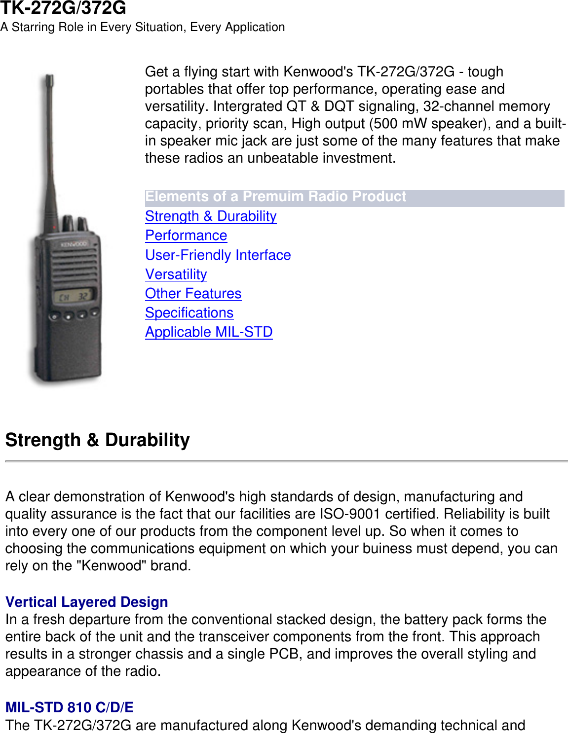 Page 1 of 8 - Kenwood Kenwood-Tk-272G-Users-Manual-  Kenwood-tk-272g-users-manual