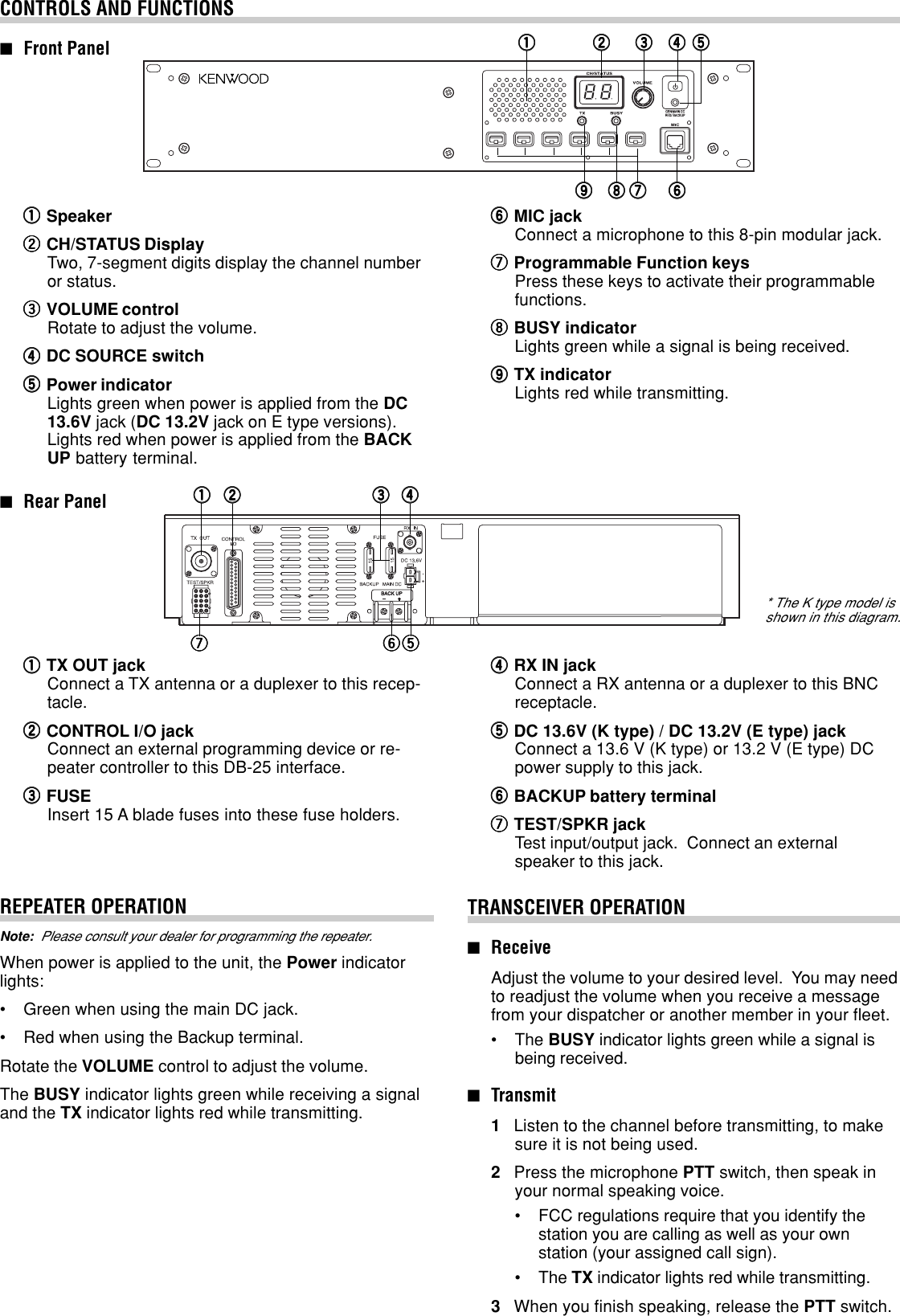 Page 2 of 2 - Kenwood Kenwood-Trk-750-Owner-S-Manual TKR-750_850