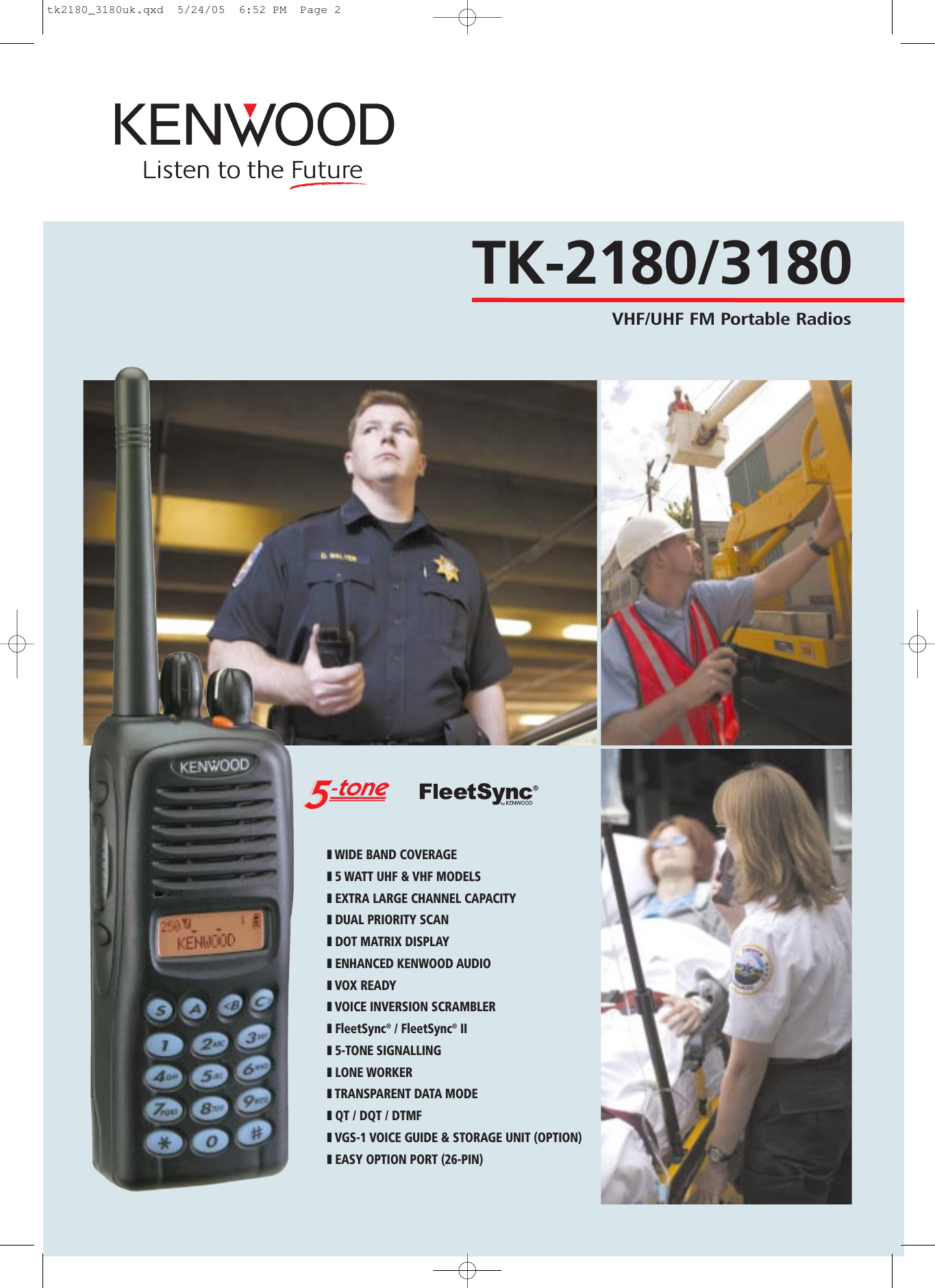 Page 1 of 4 - Kenwood TK-3180 Tk2180_3180uk User Manual To The 7efe002e-a955-424b-ba5d-edb4c4e3bb14