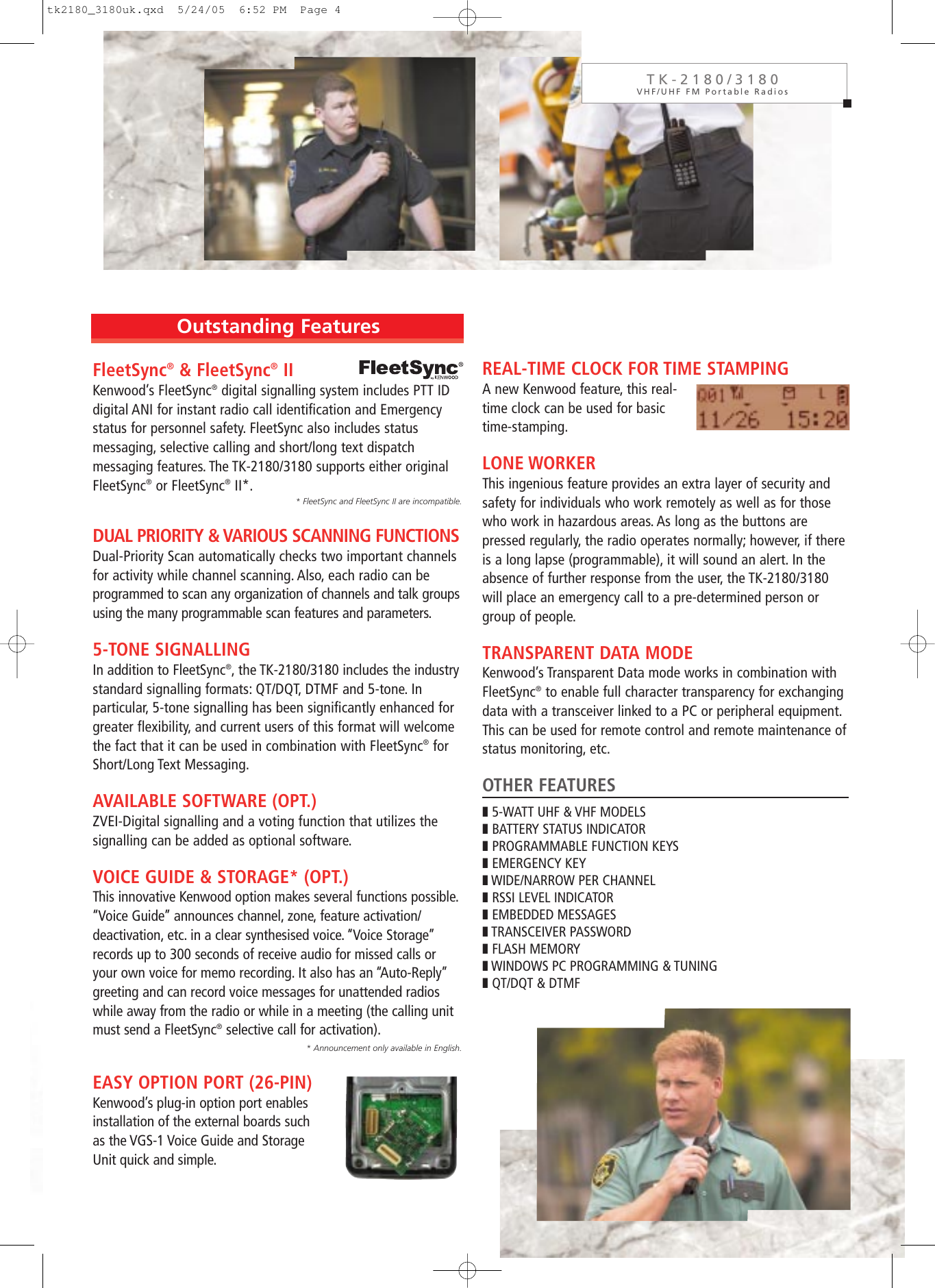 Page 3 of 4 - Kenwood TK-3180 Tk2180_3180uk User Manual To The 7efe002e-a955-424b-ba5d-edb4c4e3bb14