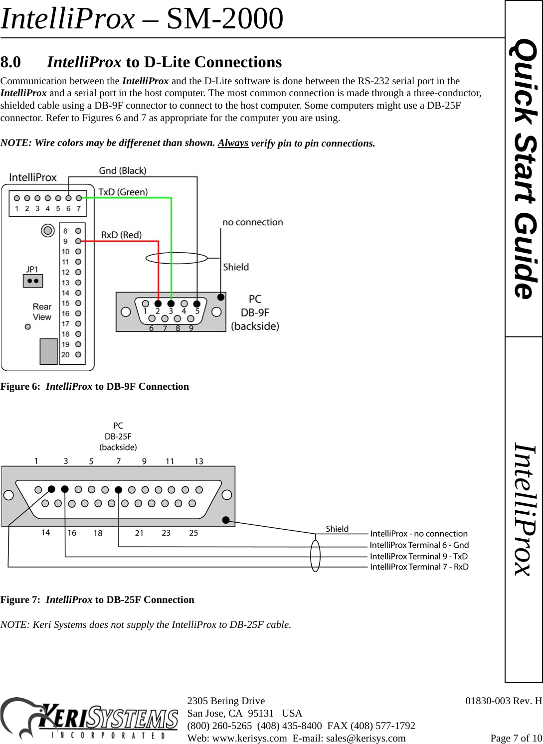 Page 7 of 10 - Keri Systems Ip2000 SM-2000 Intelli Prox Quick Start Guide