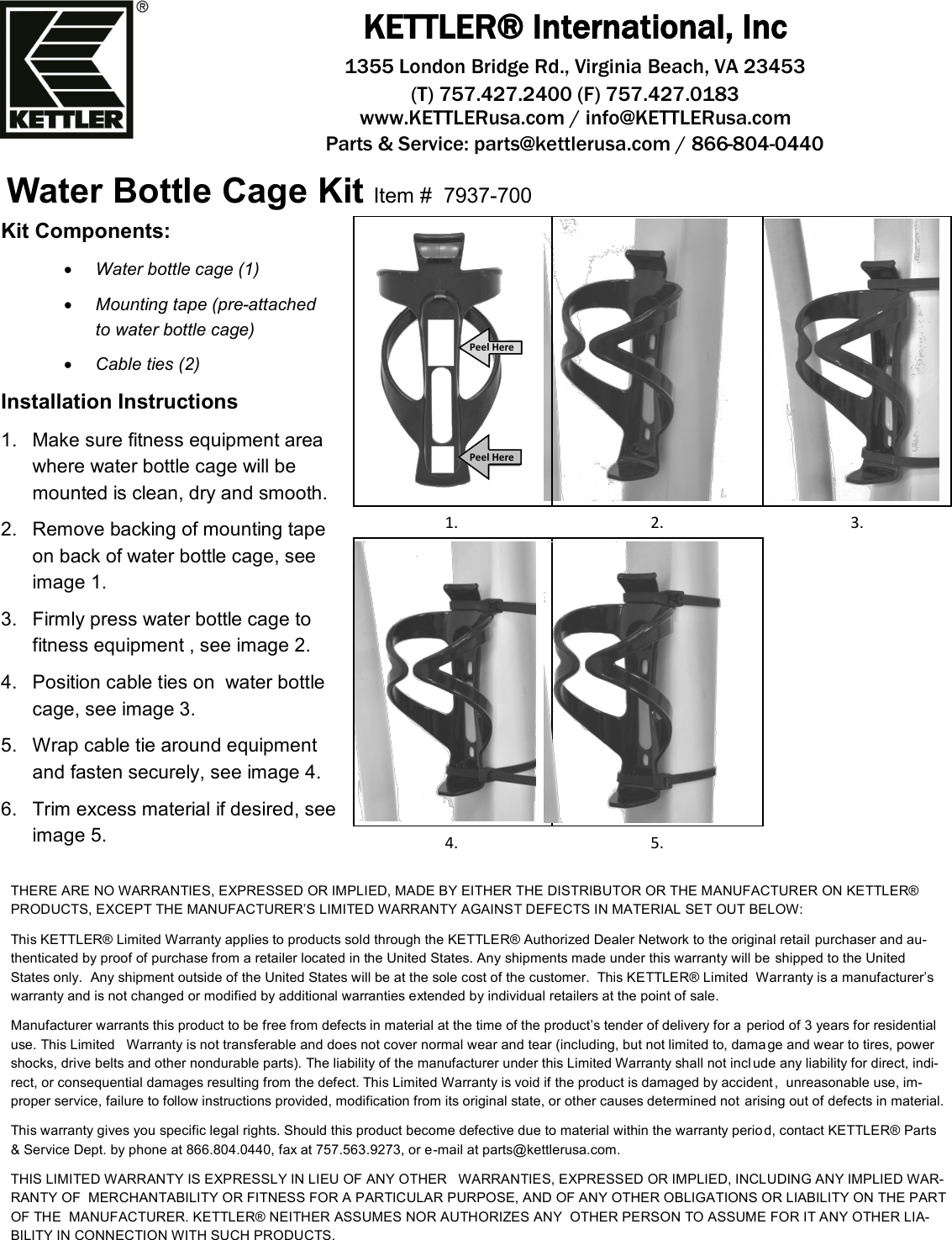 Page 1 of 1 - Kettler Kettler-Kettler-Marine-Sanitation-System-7937-700-Users-Manual-  Kettler-kettler-marine-sanitation-system-7937-700-users-manual