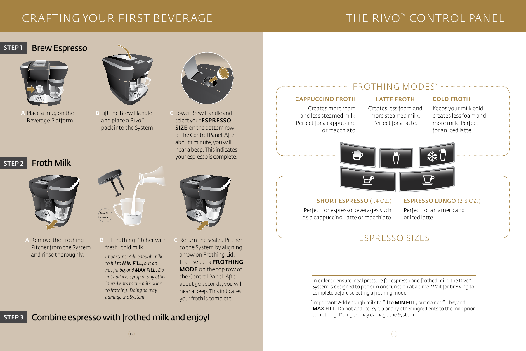 Page 6 of 11 - Keurig Keurig-Rivo-Cappuccino-And-Latte-System-User-Guide-  Keurig-rivo-cappuccino-and-latte-system-user-guide