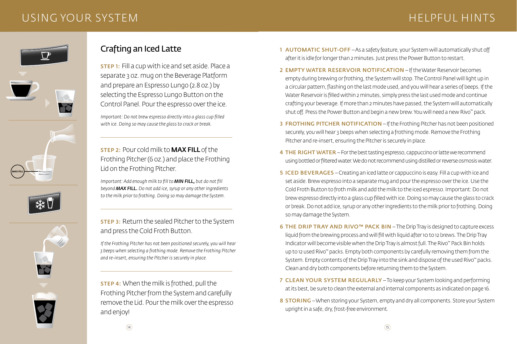 Page 8 of 11 - Keurig Keurig-Rivo-Cappuccino-And-Latte-System-User-Guide-  Keurig-rivo-cappuccino-and-latte-system-user-guide