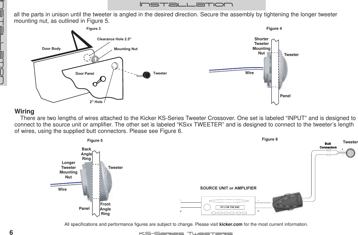 Page 6 of 8 - Kicker Kicker-Ks13-Users-Manual-  Kicker-ks13-users-manual