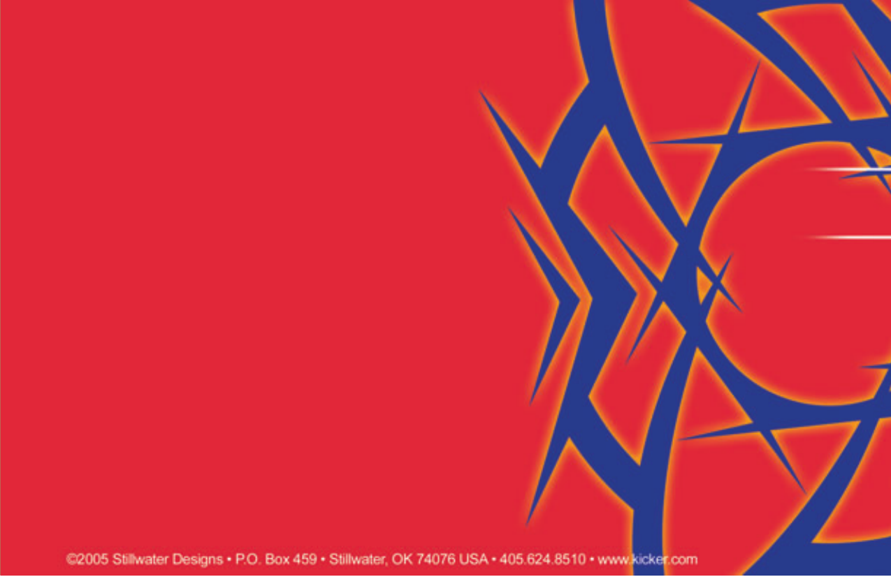 Page 8 of 8 - Kicker Kicker-Ks13-Users-Manual-  Kicker-ks13-users-manual