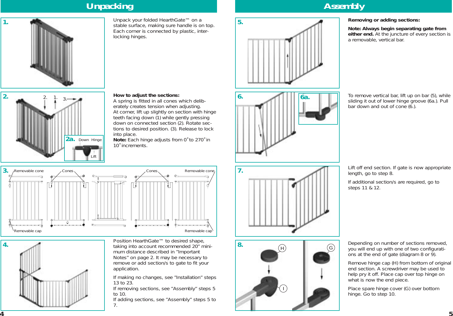 Page 3 of 6 - Kidco Kidco-Hearthgate-G70-Users-Manual- 3001-101d_HearthGate  Kidco-hearthgate-g70-users-manual