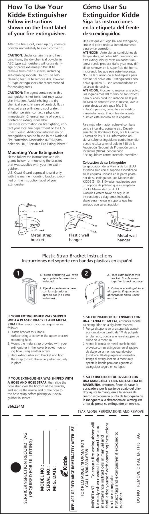 Page 1 of 2 - Kidde Kidde-466425-Users-Manual-  Kidde-466425-users-manual