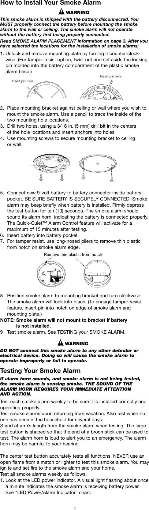 Model Ccpb Firex Smoke Alarm Bedrooms Family Rooms Smoke