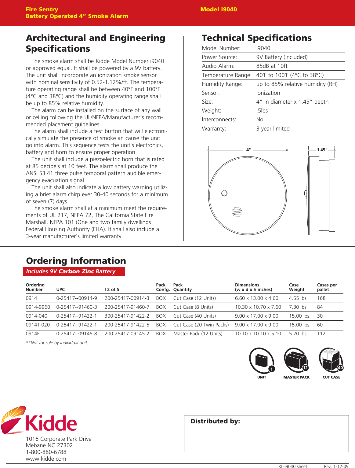 Page 2 of 2 - Kidde Kidde-I9040-Users-Manual- Kidde-i9040-users-manual
