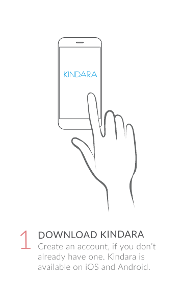 Create an account, if you don&rsquo;t already have one. Kindara is available on iOS and Android.DOWNLOAD KINDARA1