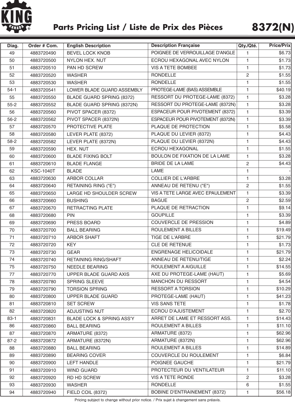 Page 4 of 5 - King-Canada King-Canada-8372N-Users-Manual-  King-canada-8372n-users-manual