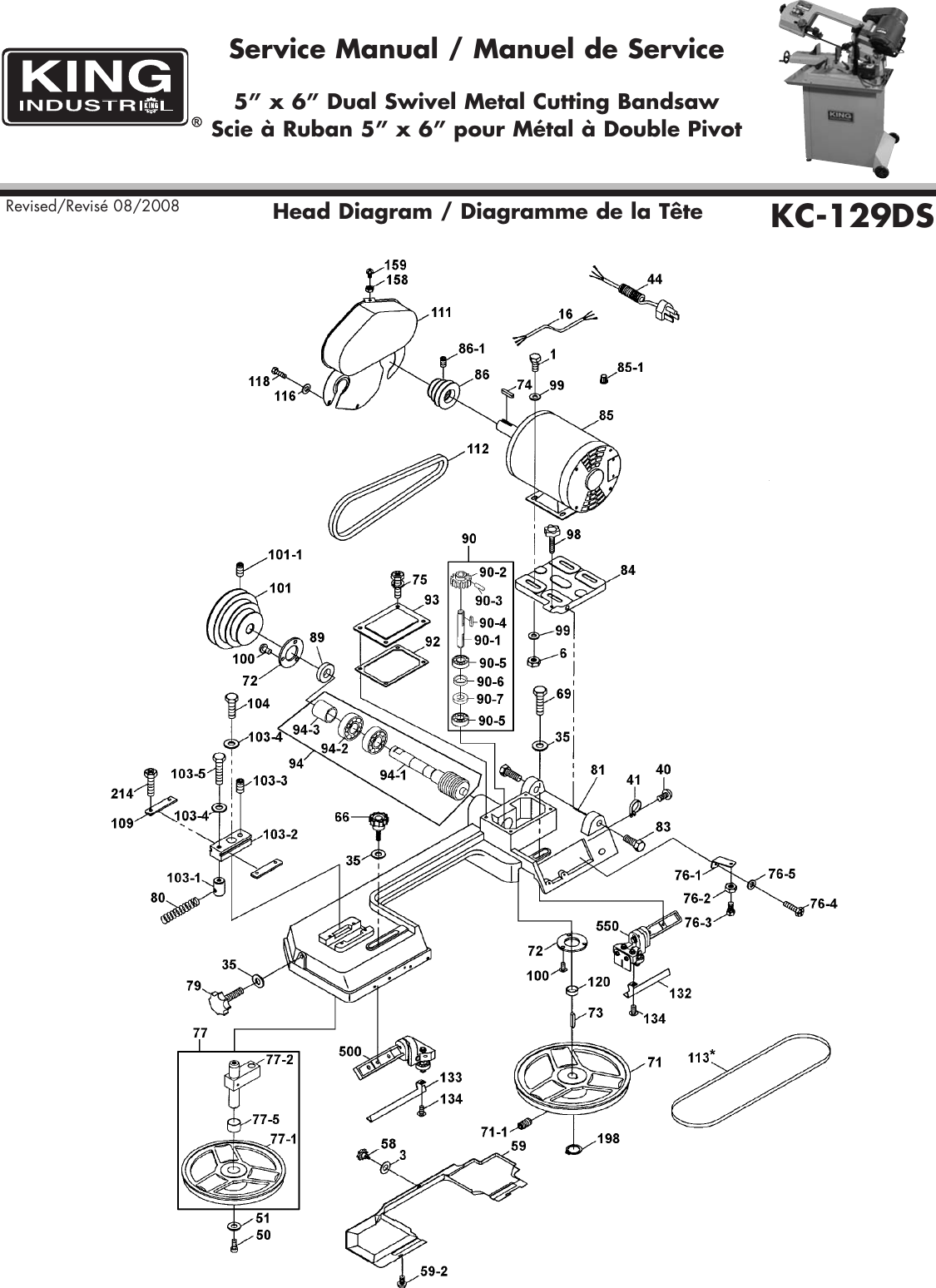 Page 1 of 7 - King-Canada King-Canada-Kc-129Ds-Users-Manual-  King-canada-kc-129ds-users-manual