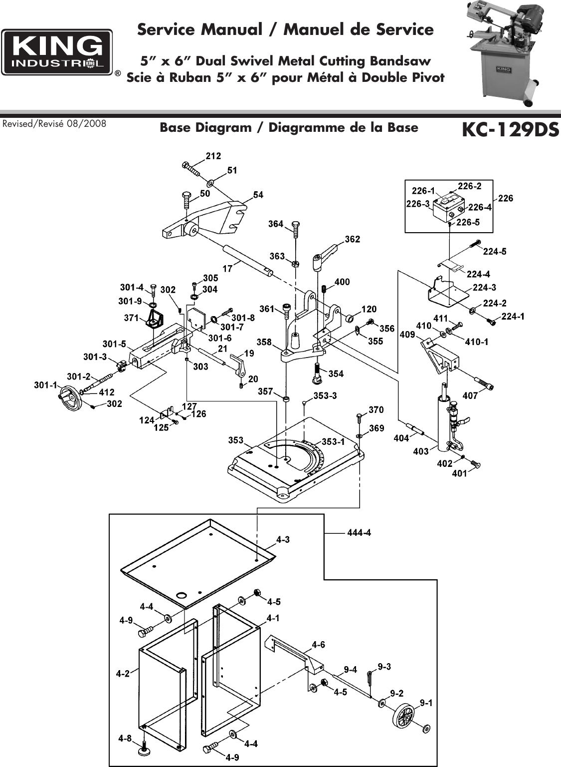 Page 2 of 7 - King-Canada King-Canada-Kc-129Ds-Users-Manual-  King-canada-kc-129ds-users-manual