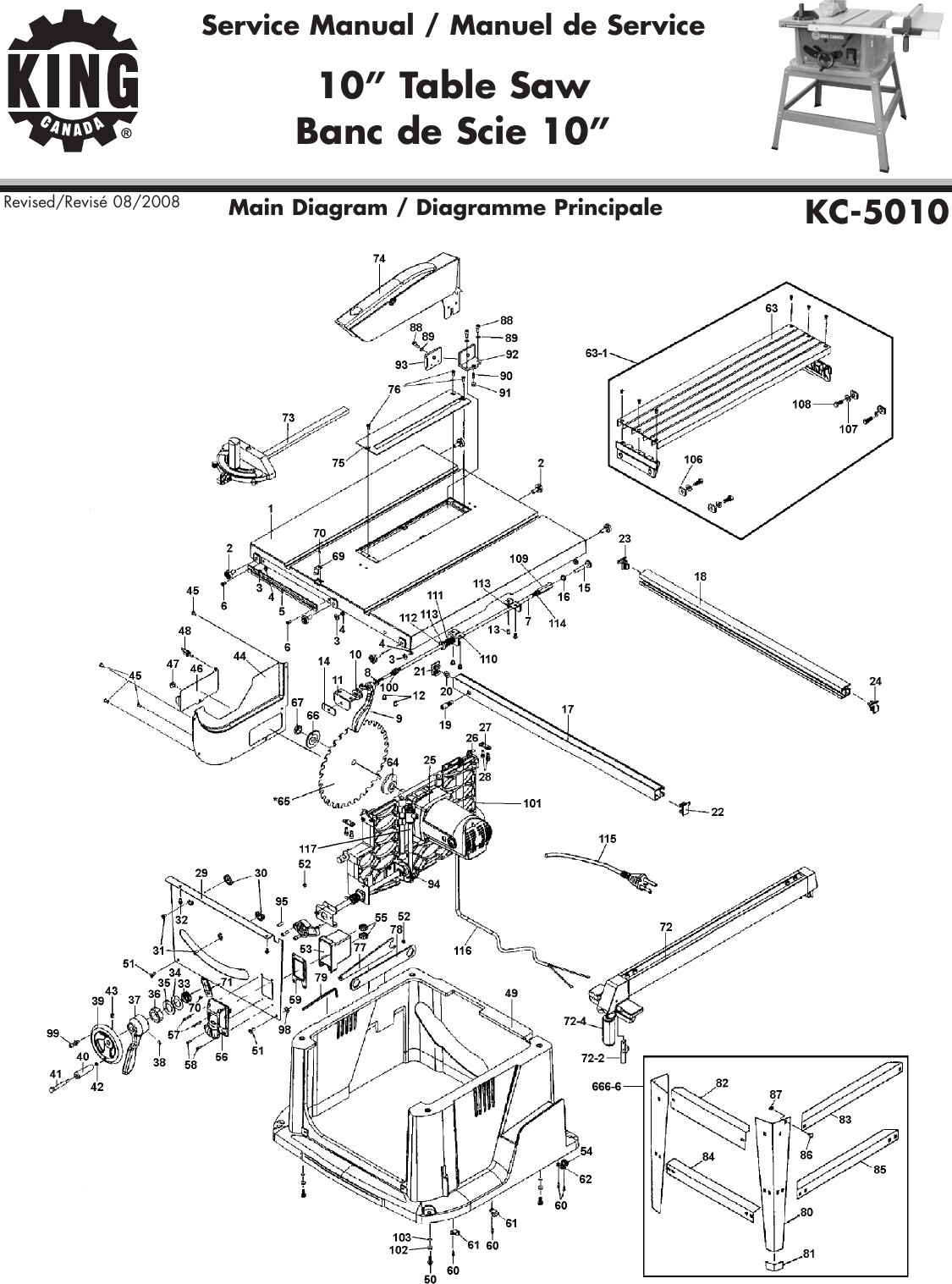 Page 1 of 5 - King-Canada King-Canada-Kc-5010-Users-Manual-  King-canada-kc-5010-users-manual