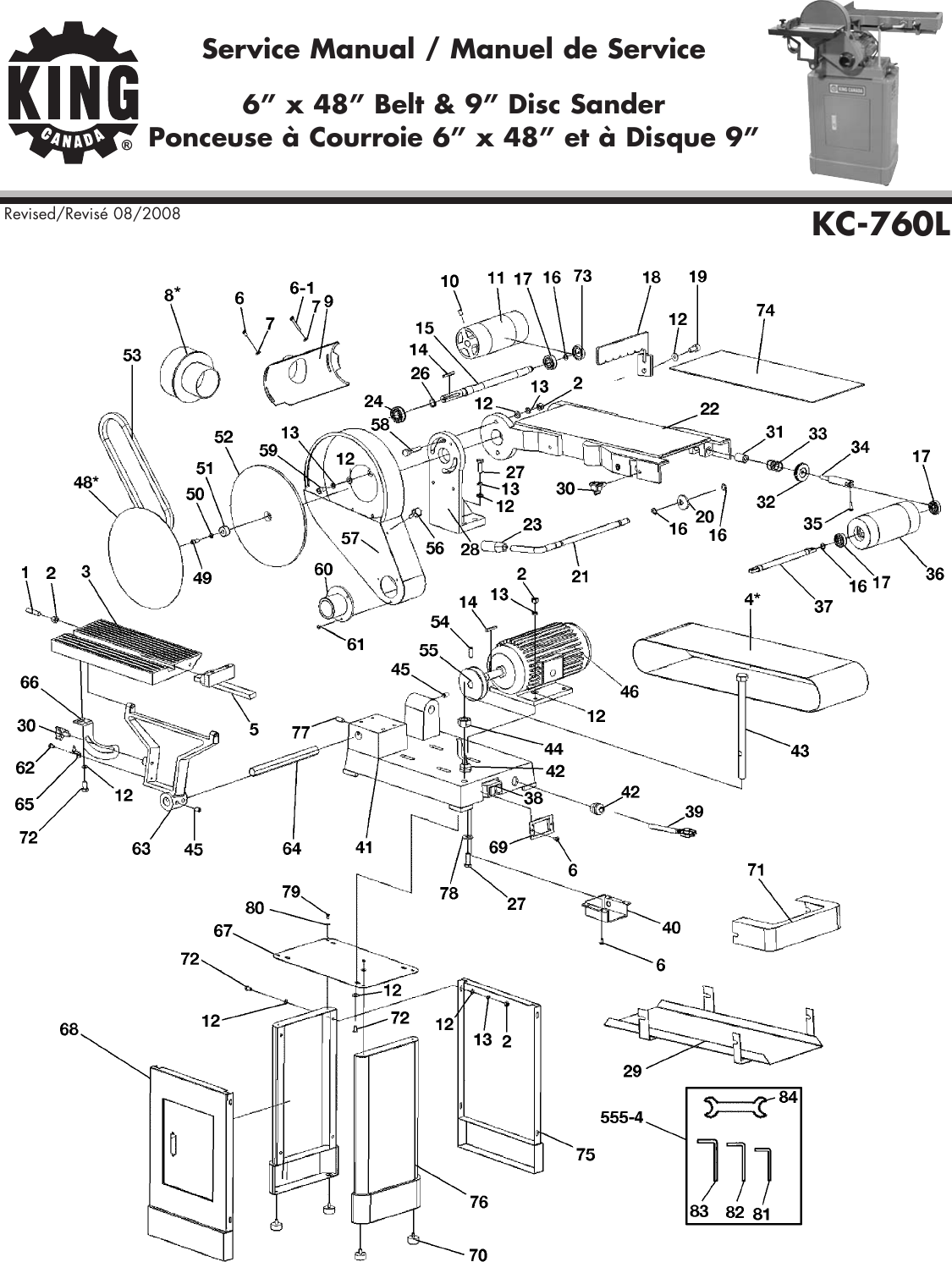 Page 1 of 3 - King-Canada King-Canada-Kc-760L-Users-Manual-  King-canada-kc-760l-users-manual