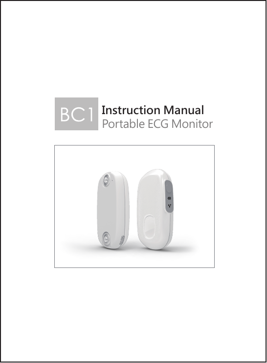 Instruction ManualPortable ECG Monitor 