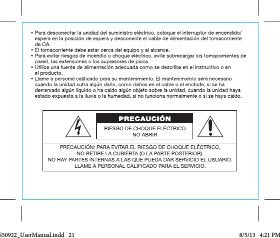 CCS50922_UserManual.indd   21 8/5/13   4:21 PM