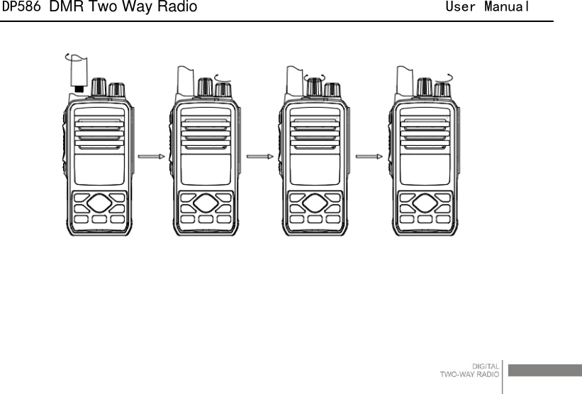 DP586 DMR Two Way Radio                                User Manual                                                                                   10        