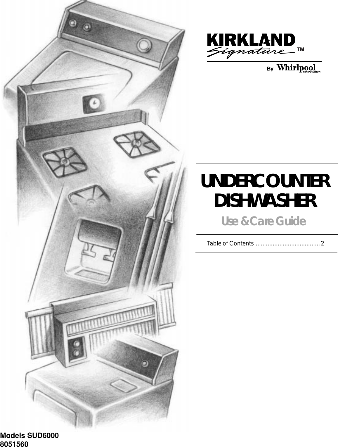 Kirkland Signature Whirlpool 8051560 Users Manual