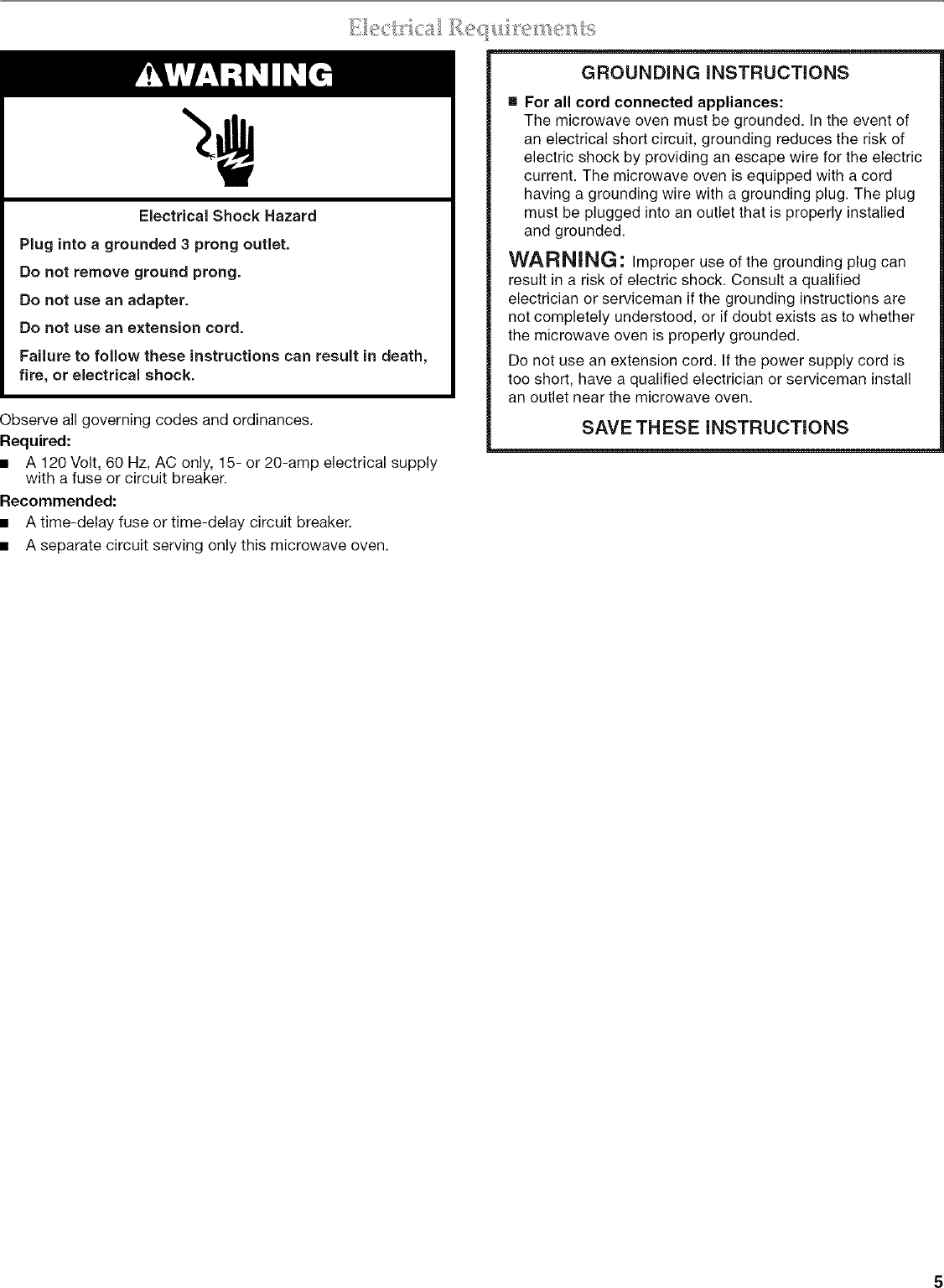 Kitchenaid KBMS1454BSS0 User Manual MICROWAVE Manuals And Guides L0703057
