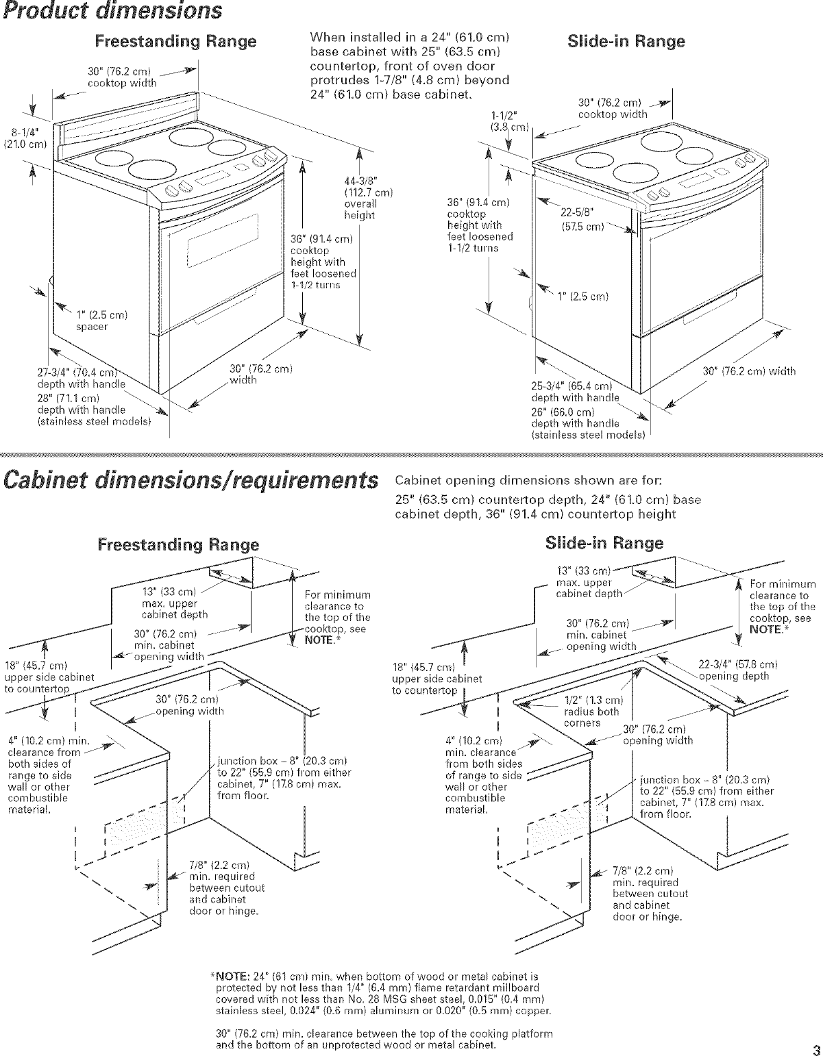 Page 3 of 12 - Kitchenaid KESC308LSS0 User Manual  -IN RANGE - ELECTRIC Manuals And Guides L0503056