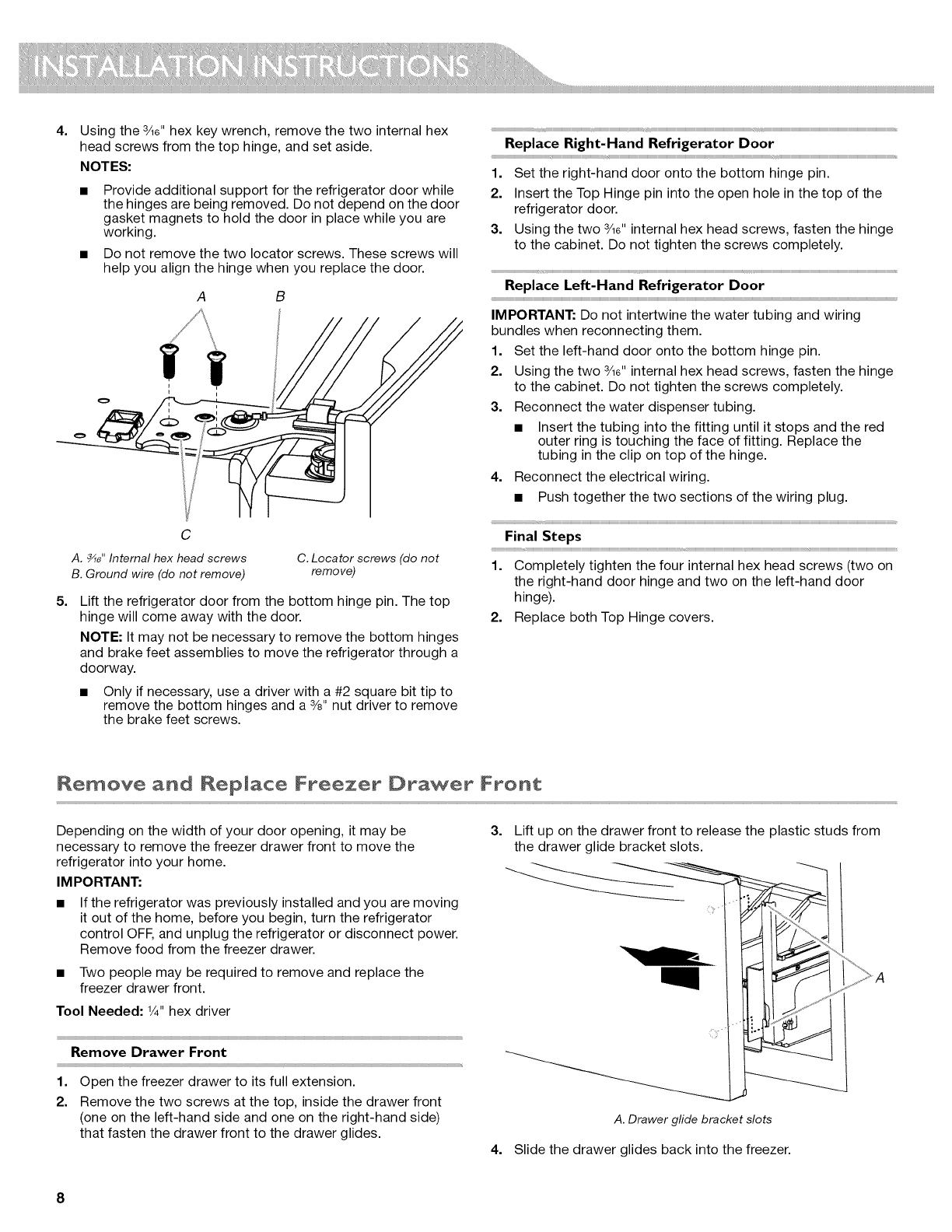 Kitchenaid KFIS29PBMS00 1210235L User Manual REFRIGERATOR Manuals And ...