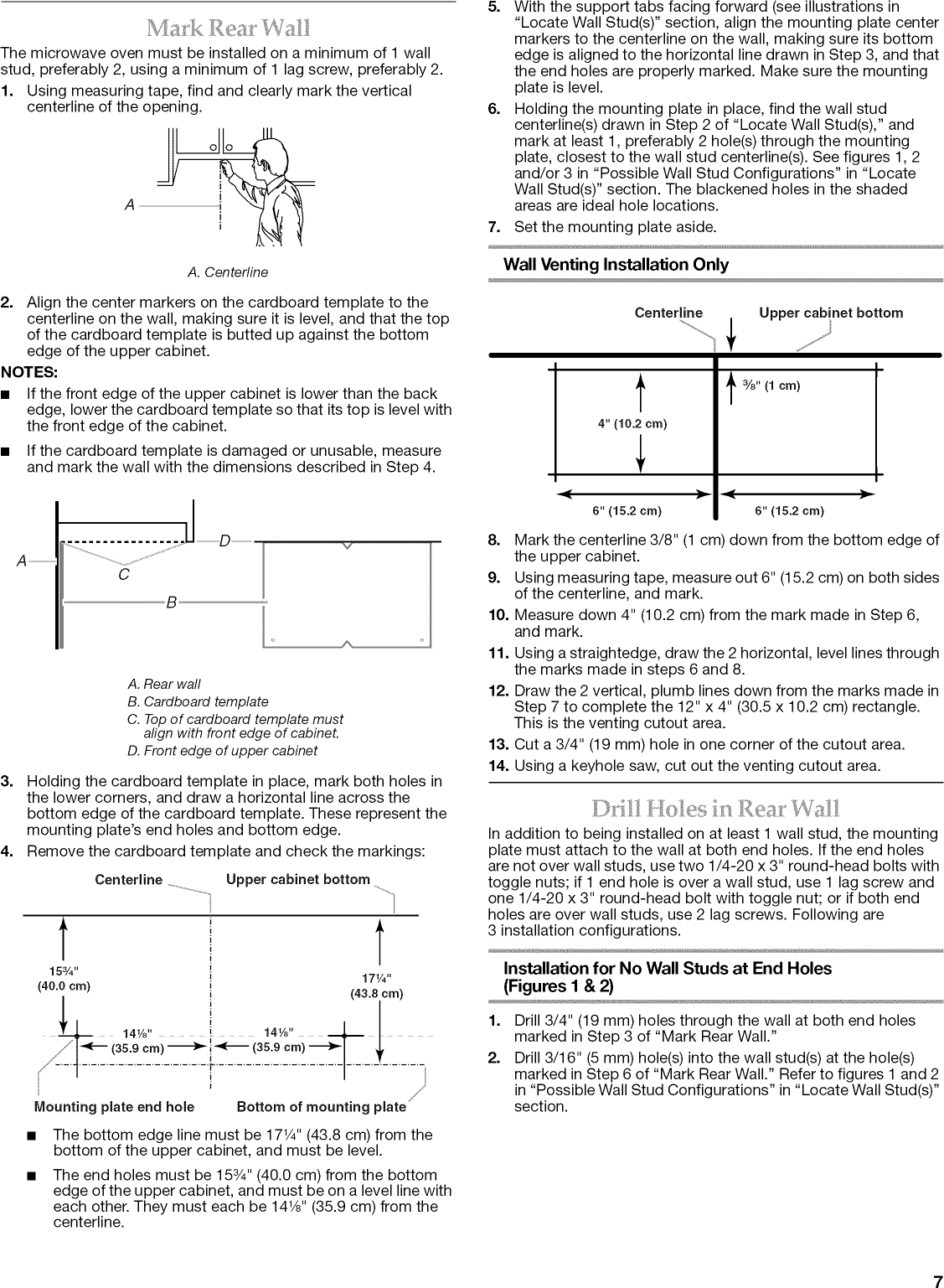 Page 7 of 12 - Kitchenaid KHMS1850SSS2 User Manual  MICROWAVE HOOD COMBO 1.8 CU. FT. - Manuals And Guides L0910045
