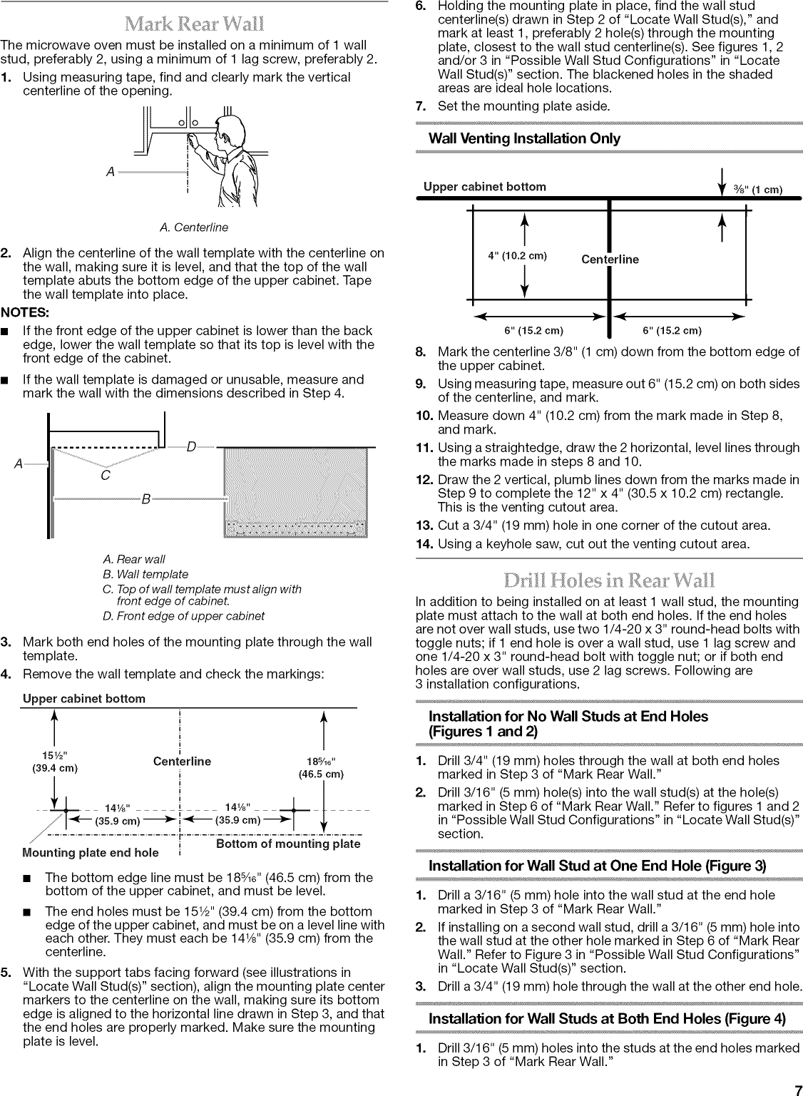 Page 7 of 12 - Kitchenaid KHMS2056SSS4 User Manual  MICROWAVE HOOD COMBO 2.0 CUBIC FEET - Manuals And Guides 1301158L